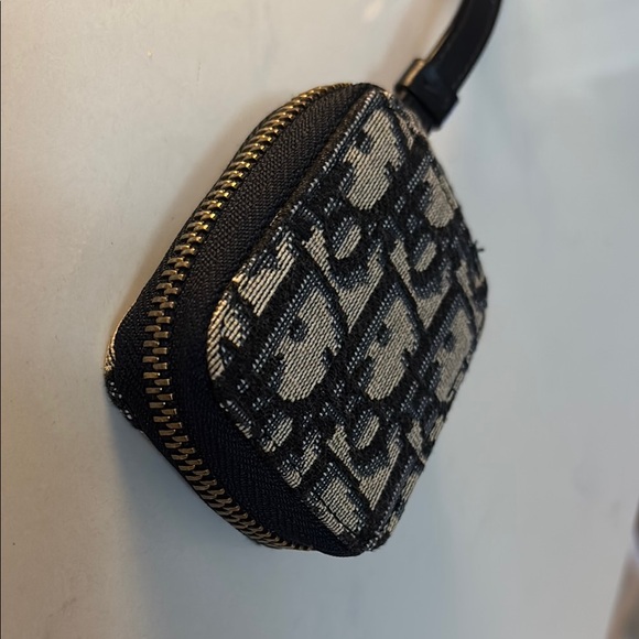 Dior Black and White Monogram Wristlet - Picture 10 of 13